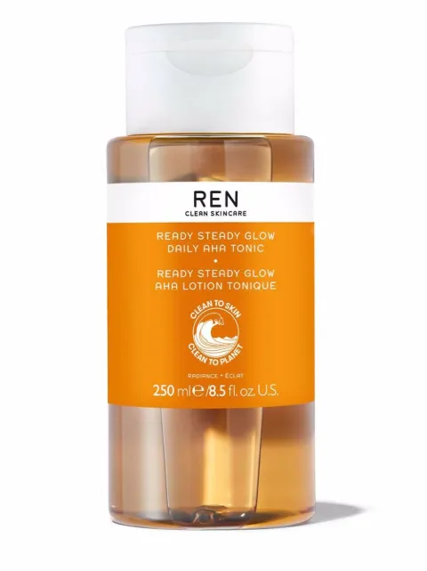 REN Clean Skincare Ready Steady Glow Daily AHA tonic