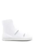 Gloria Coelho neoprene high-top sneakers - White