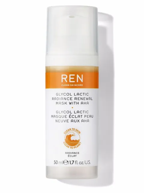 REN Clean Skincare Glycol Lactic Radiance Renewal Mask
