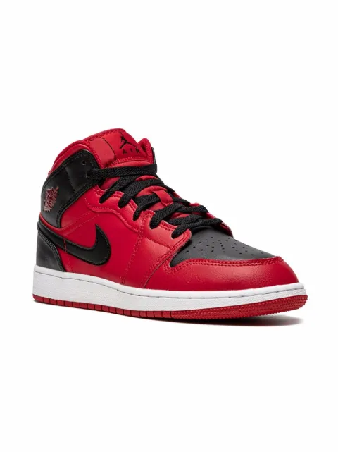 Jordan Kids Air Jordan 1 Mid "Reverse Bred" sneakers