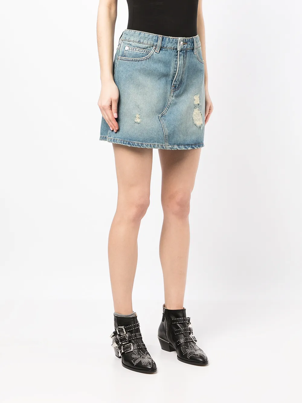 Zadig&Voltaire A-lijn mini-rok Blauw