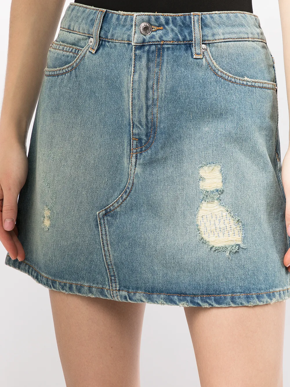 Zadig&Voltaire A-lijn mini-rok Blauw