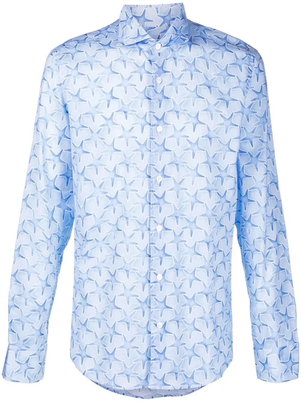 

Fedeli camisa con estrella estampada - Azul