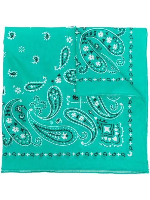 Alanui bandana-print cotton scarf
