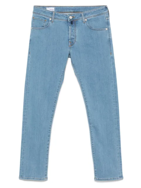 Incotex stonewashed slim cut jeans
