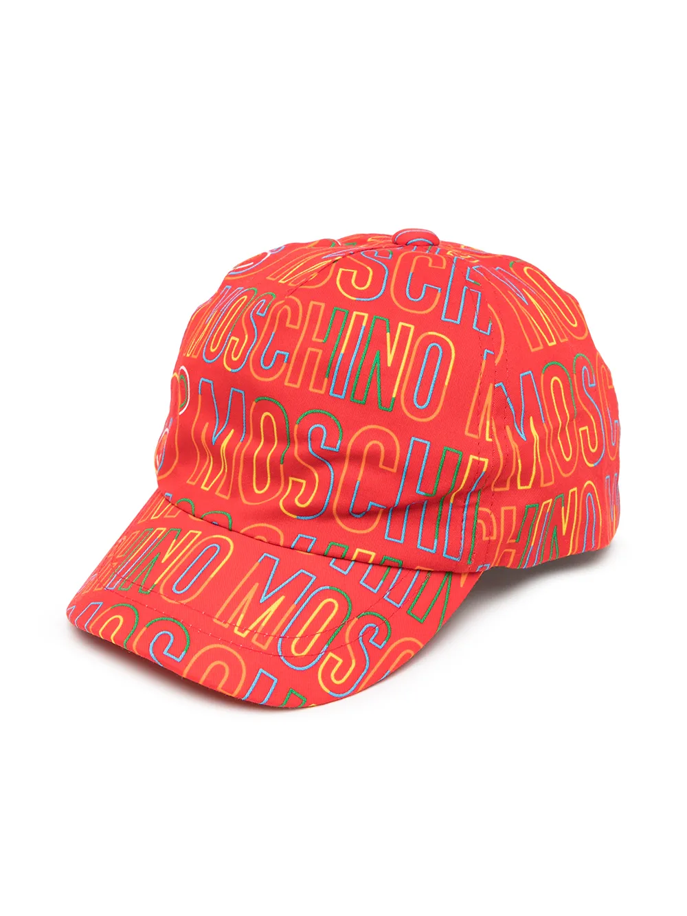 

Moschino Kids gorra con motivo Teddy Bear - Rojo