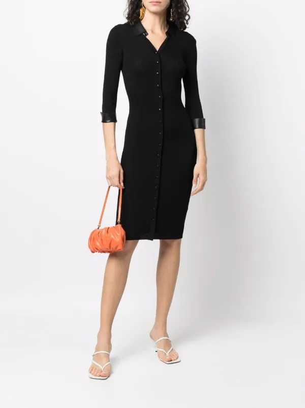 LIU JO button-down Knit Dress - Farfetch