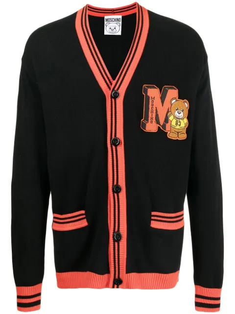 Moschino cárdigan con motivo Toy Bear