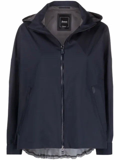 Herno zip-up hooded jacket