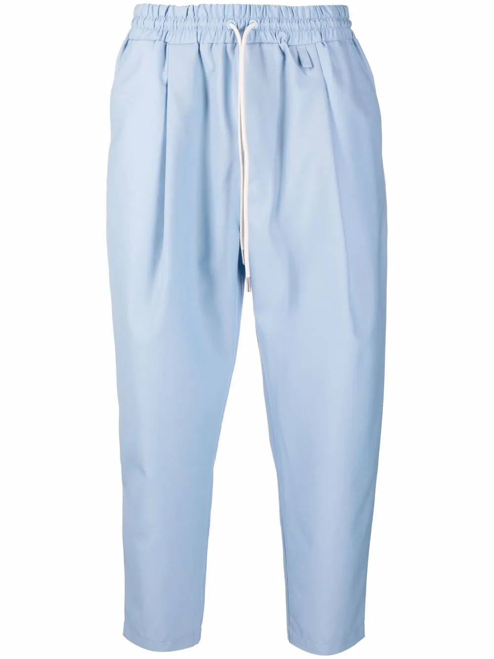 Drôle De Monsieur elasticated-waist tapered trousers