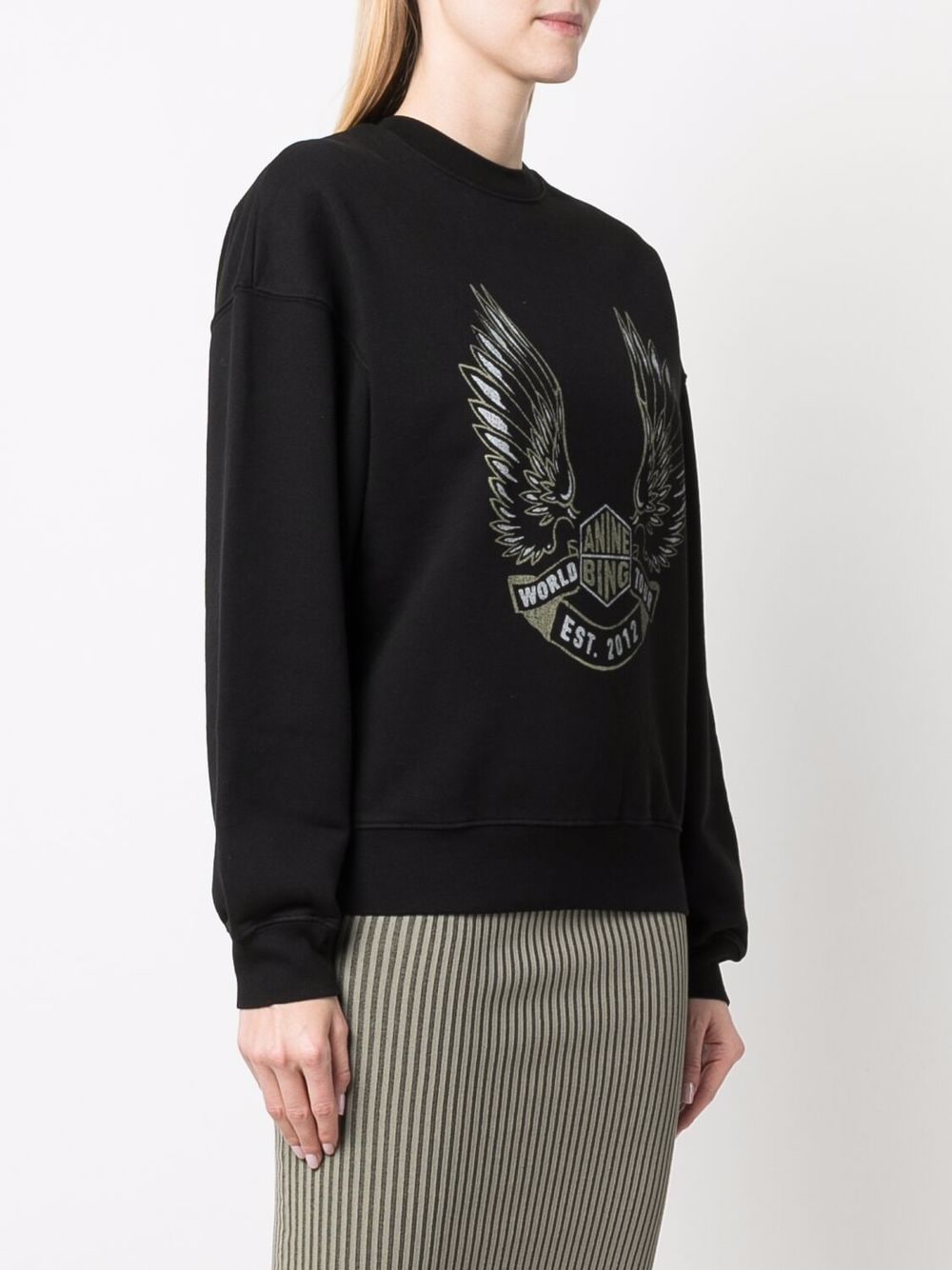 ANINE BING Kenny Wings Sweatshirt Farfetch