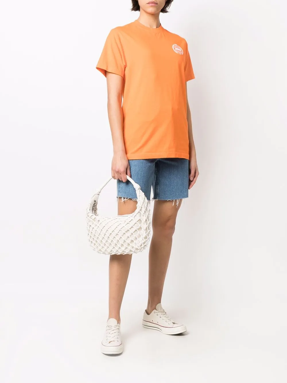 фото Sporty & rich футболка с логотипом из коллаборации с prince