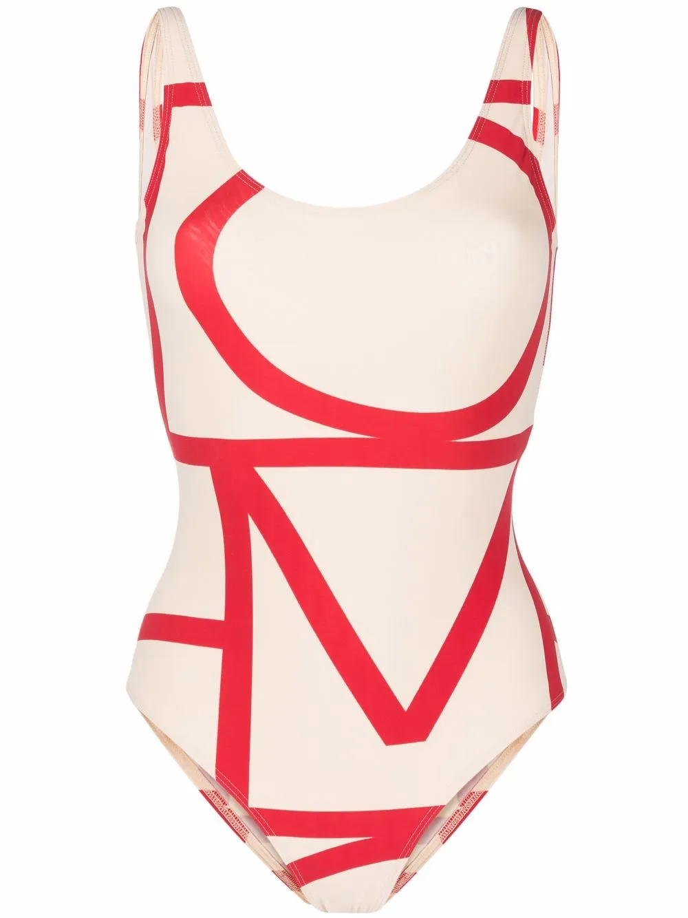 Totême купальник с логотипом