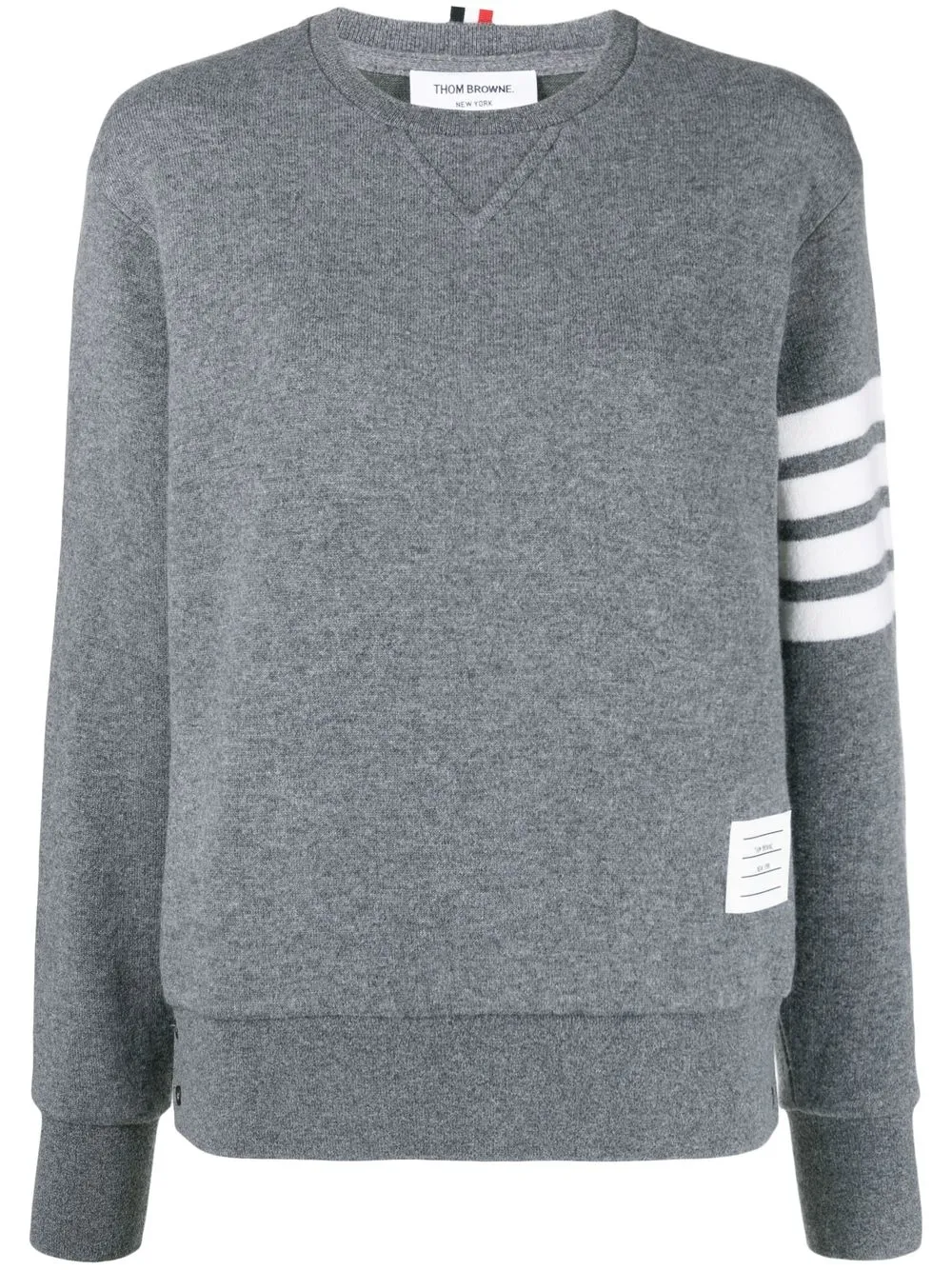 

Thom Browne 4-Bar stripe sweatshirt - Grey