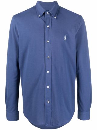 Polo Ralph Lauren logo-embroidered Cotton Shirt - Farfetch