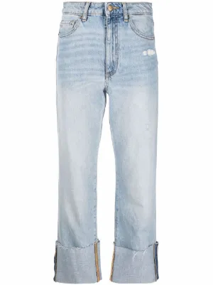 Armani Exchange Straight-Leg Jeans for Women - FARFETCH 2022