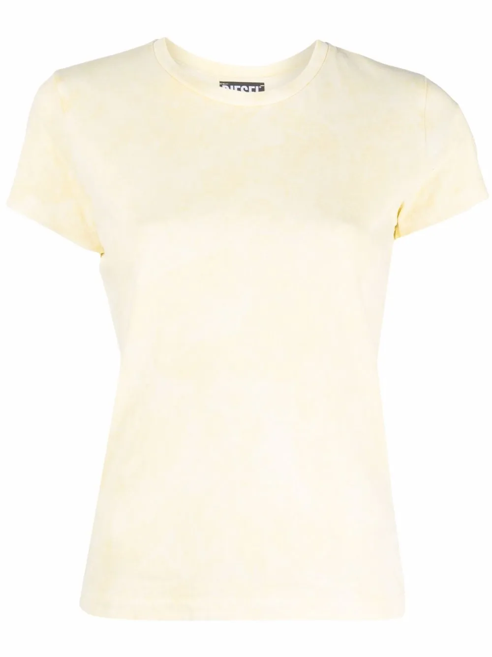 

Diesel acid-wash short-sleeved T-shirt - Yellow