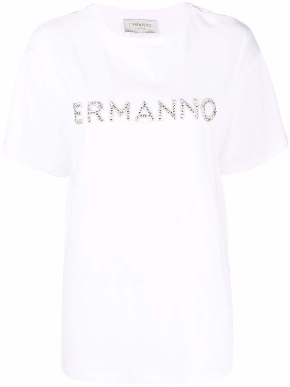 фото Ermanno firenze футболка с логотипом