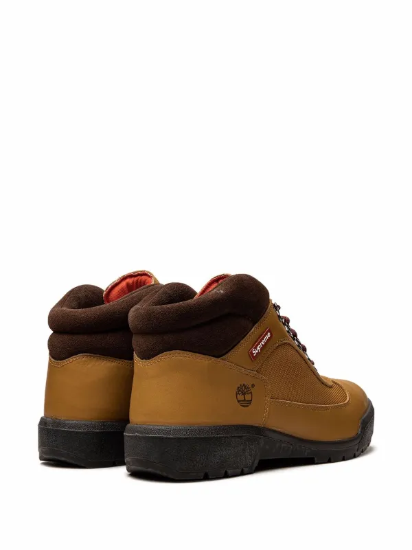 Timberland x Supreme Field Boots - Farfetch