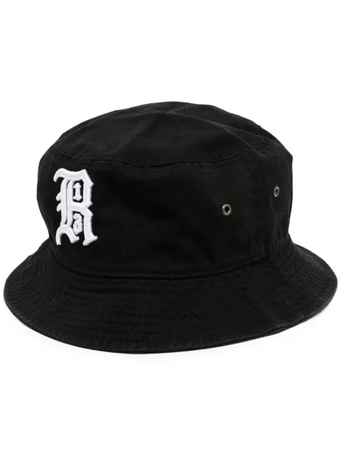 R13 embroidered-logo bucket hat