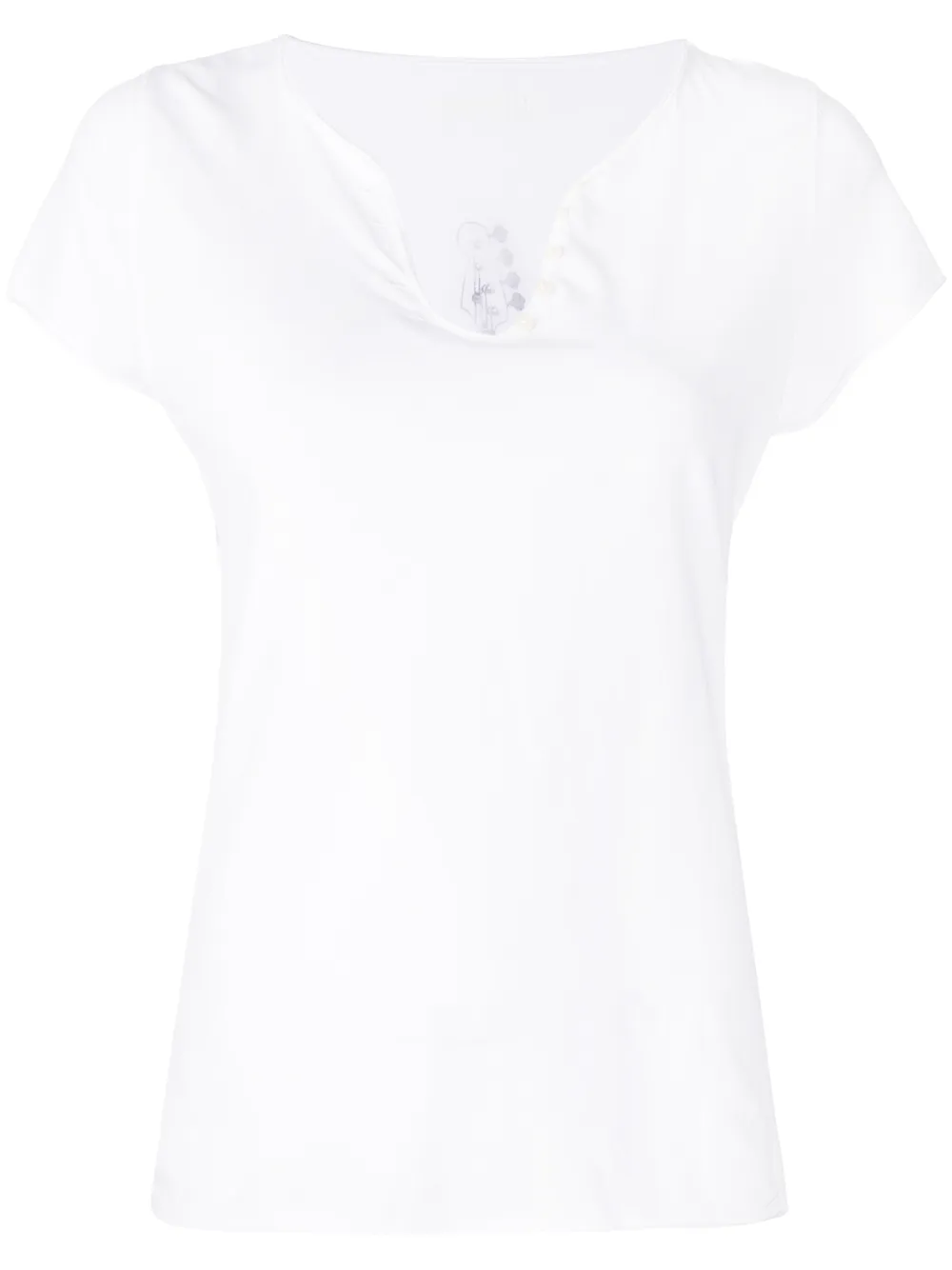 

Zadig&Voltaire playera con estampado MC Guitar - Blanco