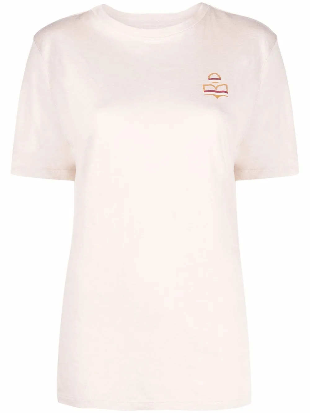 

Isabel Marant Étoile Zewel logo-print T-shirt - Neutrals