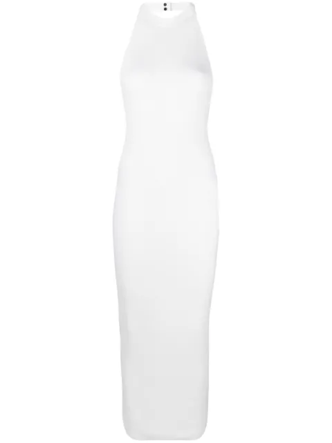 TOM FORD ribbed-knit halterneck dress