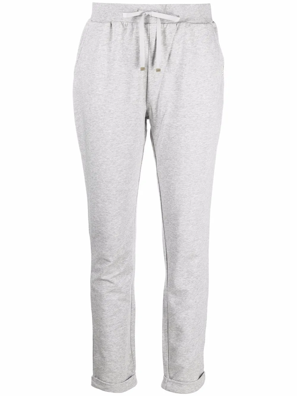 

LIU JO logo-plaque track pants - Grey