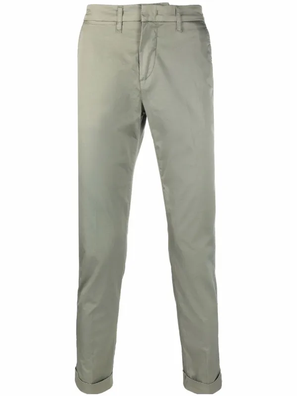 Fay Cropped slim-fit Chinos - Farfetch