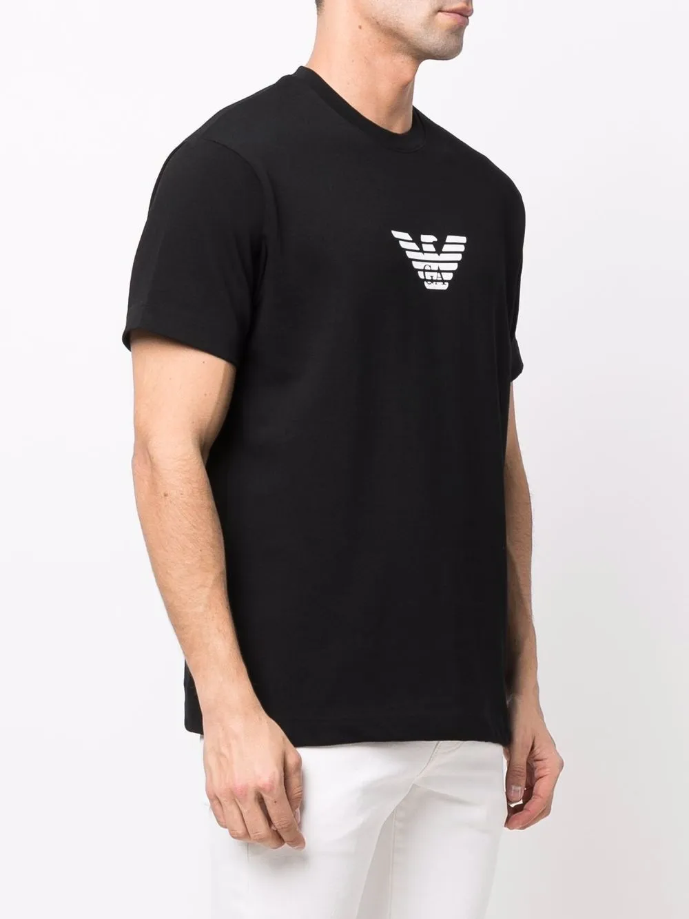 emporio armani eagle 胸处logo t恤 图 4