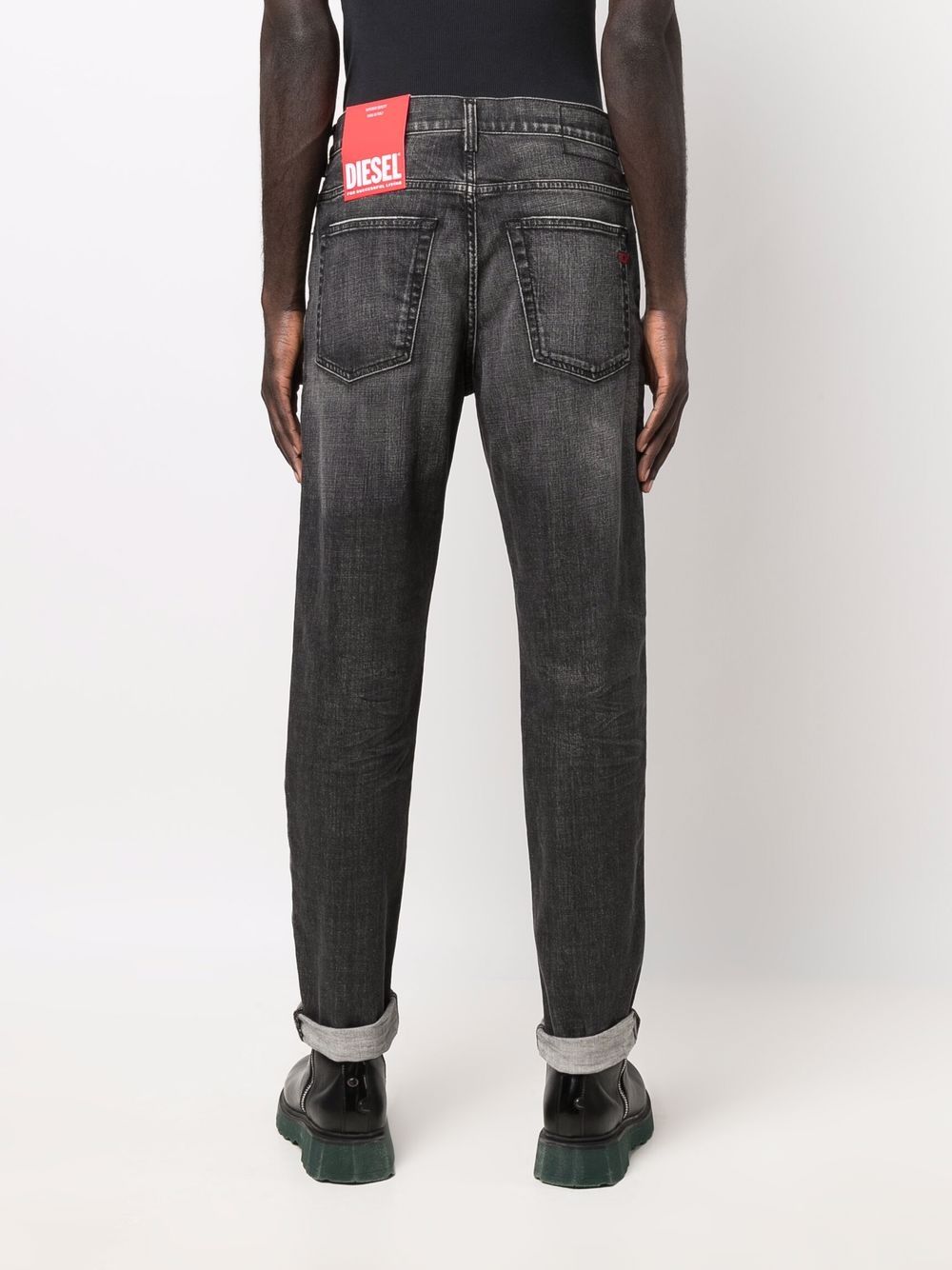 Diesel straight-leg dark-wash jeans Men