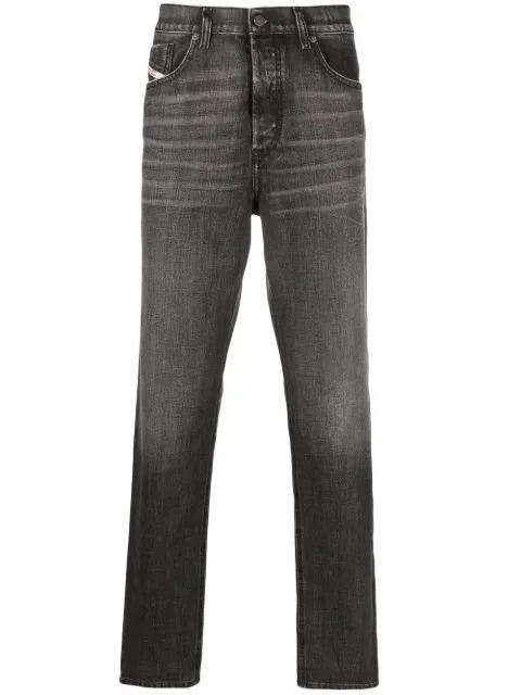 Diesel straight-leg dark-wash jeans Men