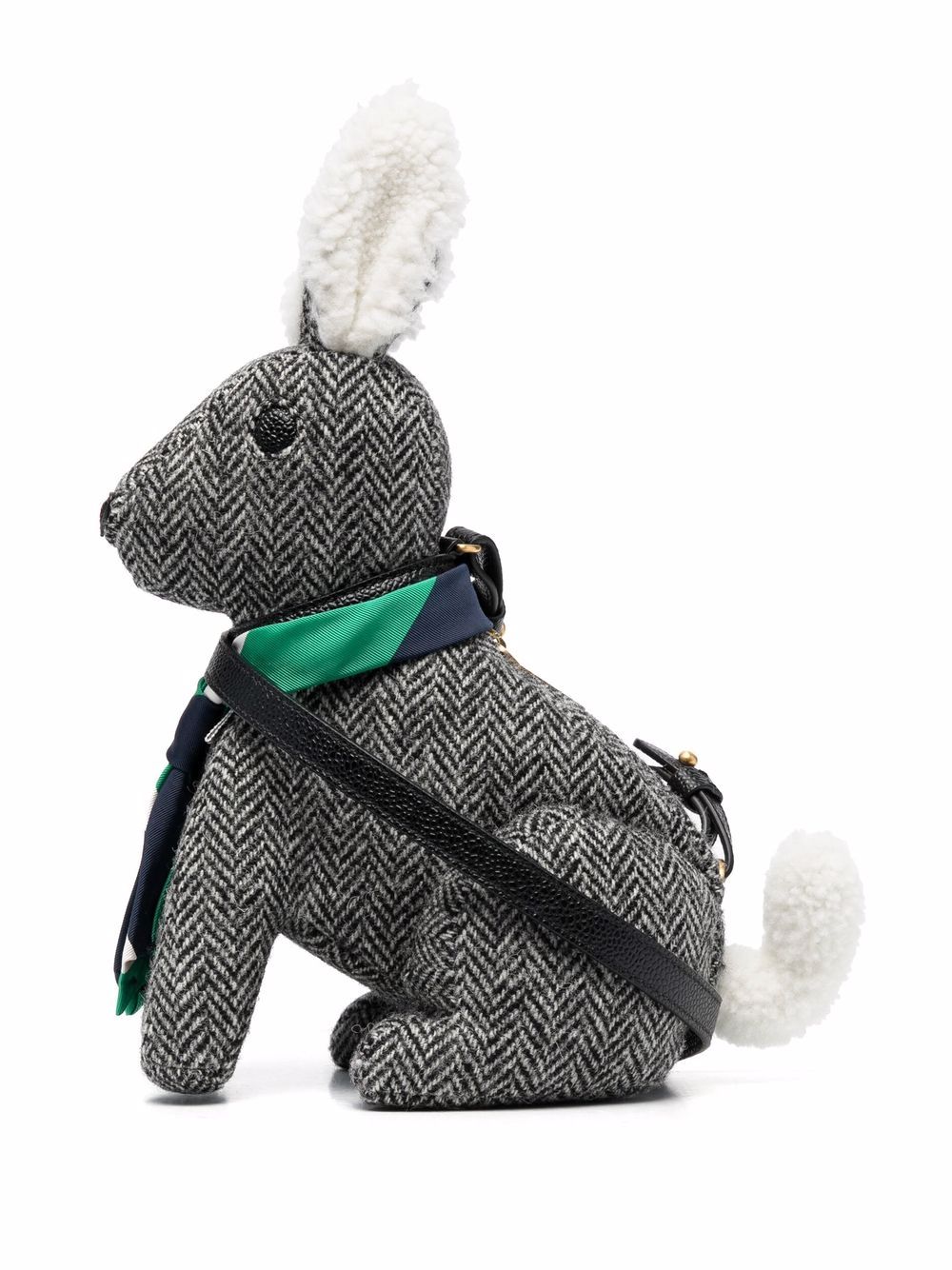 Thom Browne small Rabbit crossbody bag - Black