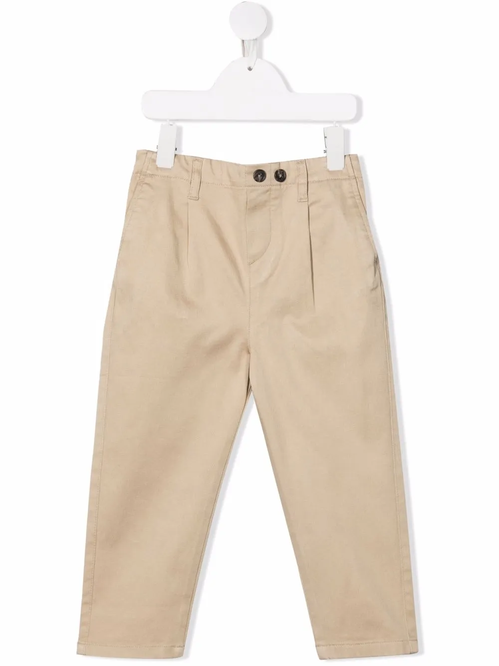 

Douuod Kids mid-rise chino trousers - Neutrals