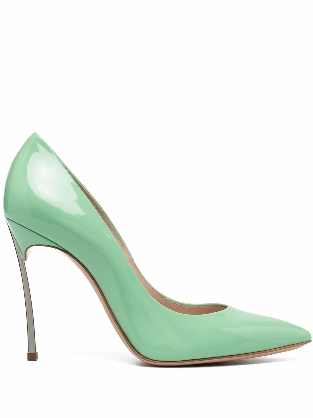 

Casadei Blade 115mm stiletto pumps - Green