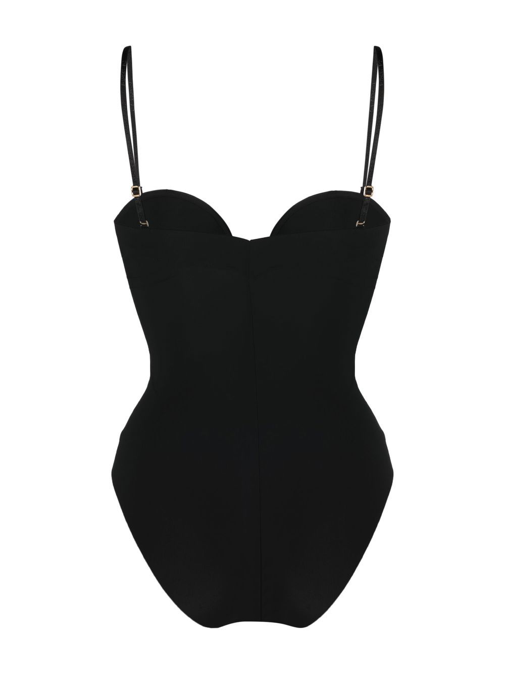 Shop La Perla Second Skin Bodysuit In Black