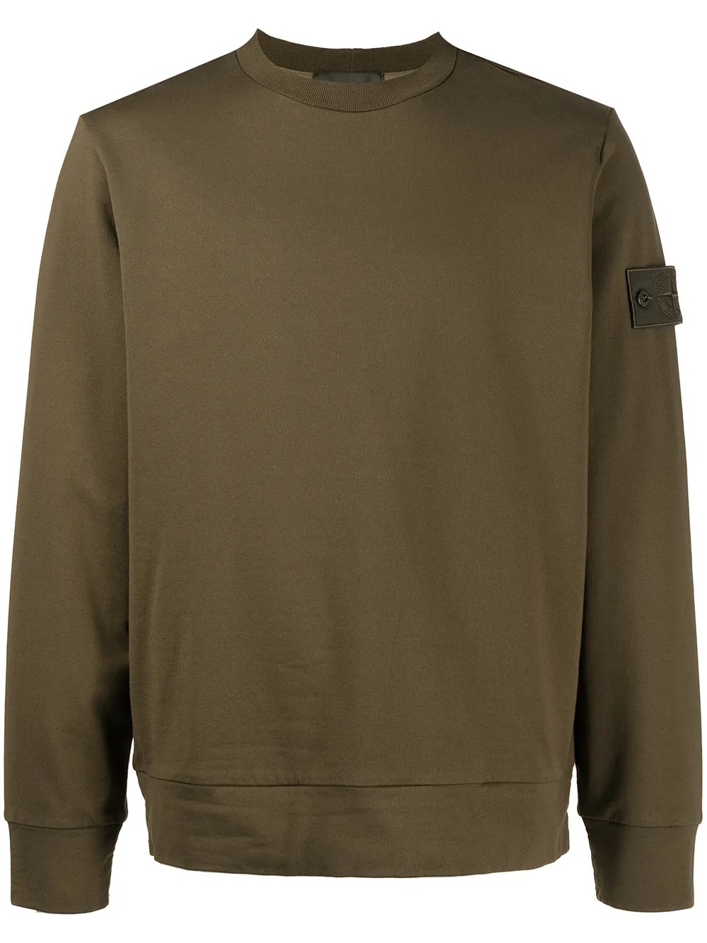 stone island sweater green