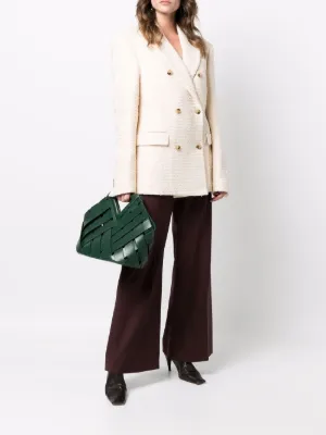 【Amiri】ダブルブレストブレザー AMIRI ストライプ ダブルジャケット | ホワイト | FARFETCH JP