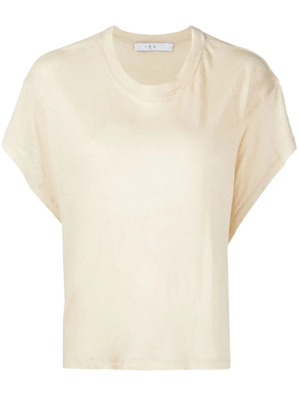 

IRO round neck short-sleeved T-shirt - Neutrals