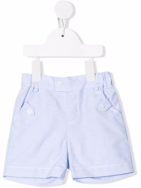 Patachou cotton oxford shorts