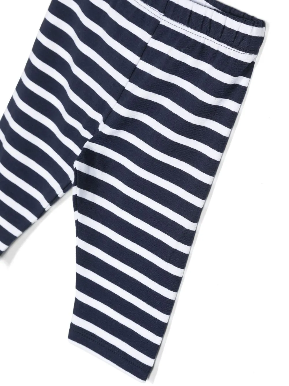 Patachou Bow-detail Striped Trouser Set In White