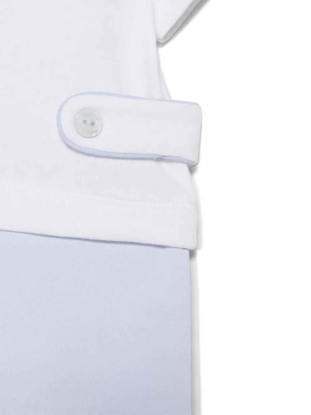 Patachou Romper met Peter Pan kraag Wit