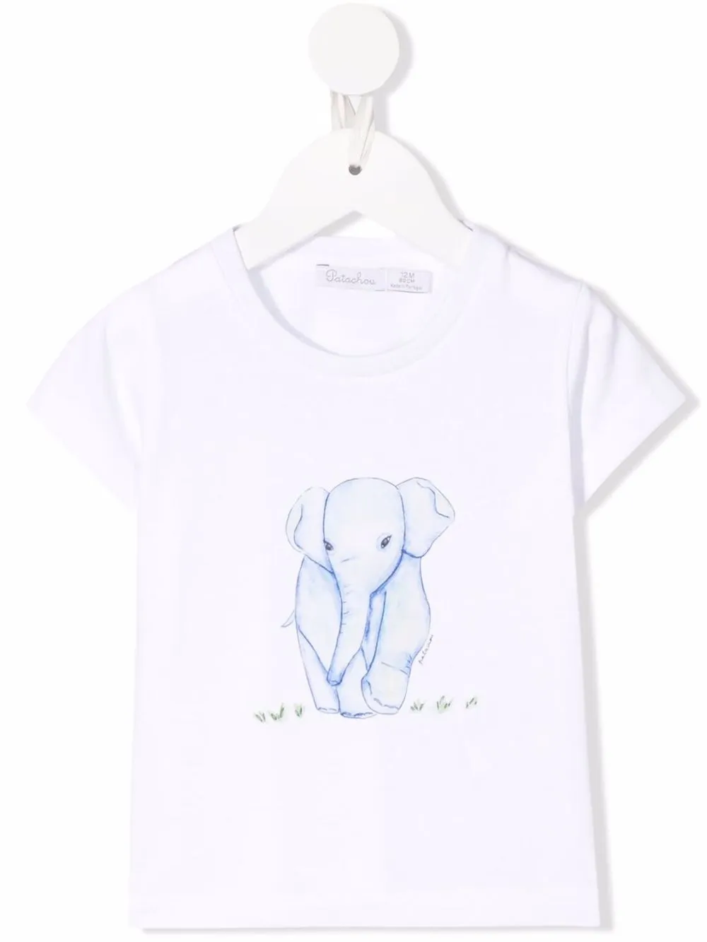 

Patachou playera con motivo Elefante - Blanco