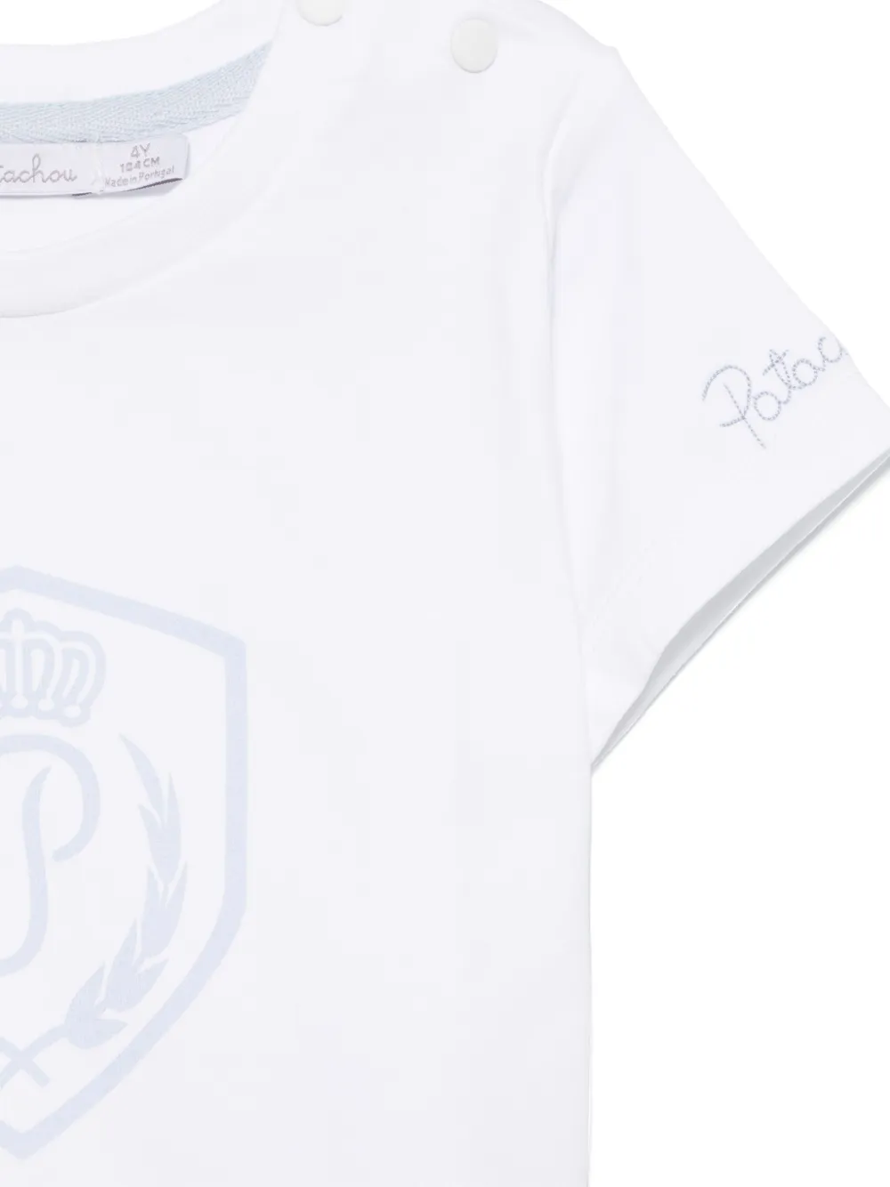 Patachou T-shirt met logoprint Wit