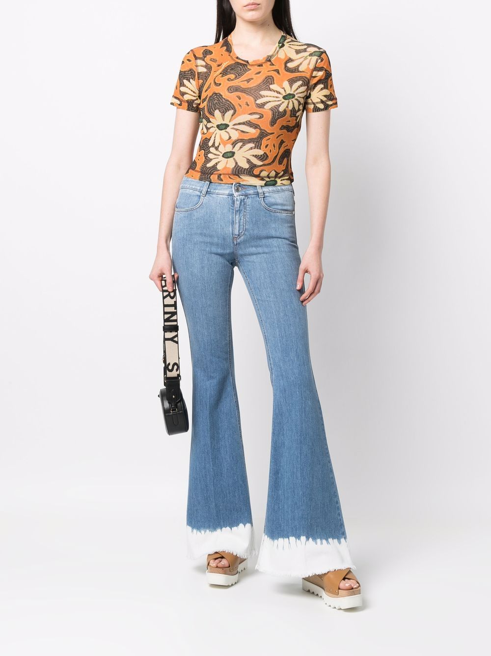 Stella McCartney 70s flared jeans - Blauw