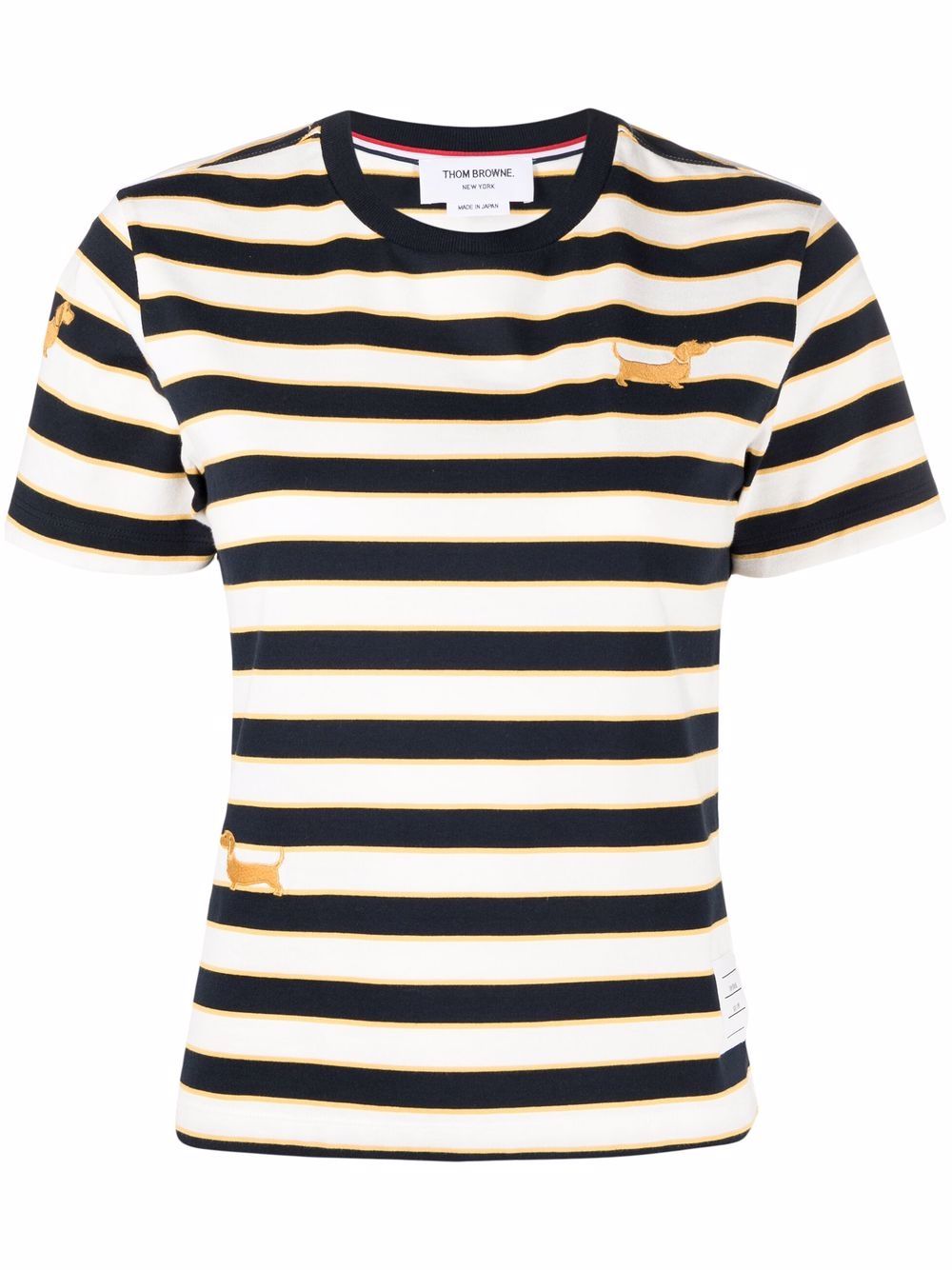 Thom Browne round neck T-shirt - Blue