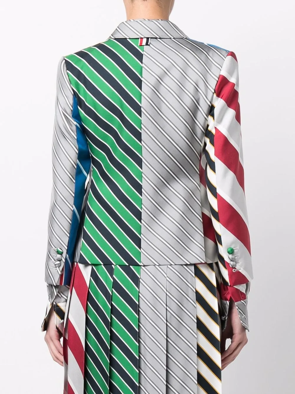 THOM BROWNE/ウールツイル ジャケット ストライプ THOM BROWNE/ウールツイル ジャケット ストライプ - メルカリ