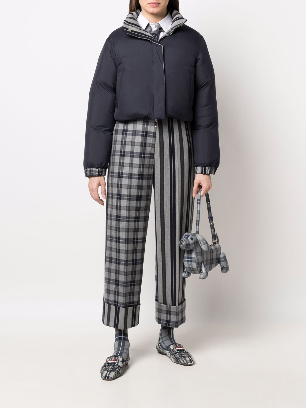 Thom Browne Omkeerbaar donsjack - Blauw