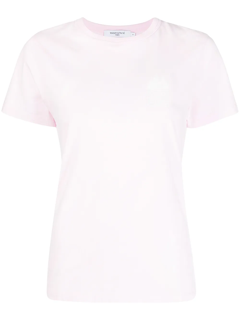 

Maison Kitsuné playera con logo estampado - Rosado