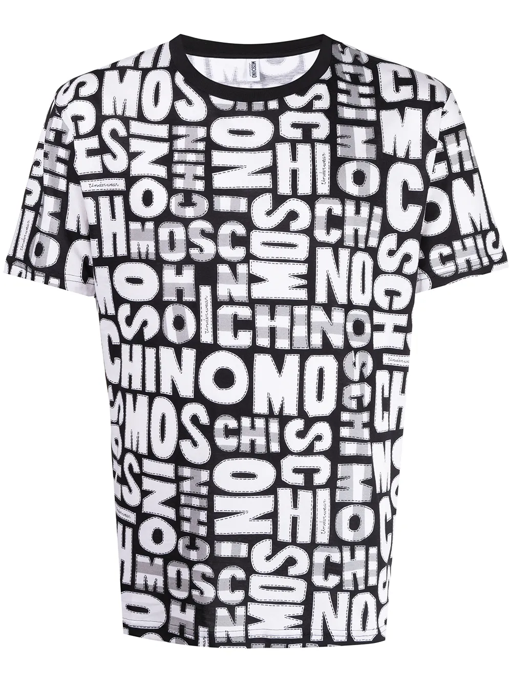 

Moschino logo-print T-shirt - Black